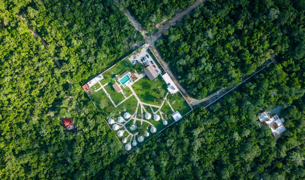 Xakluum Eco Glampings Hotel ปัวร์โตโมเรลอส ภายนอก รูปภาพ