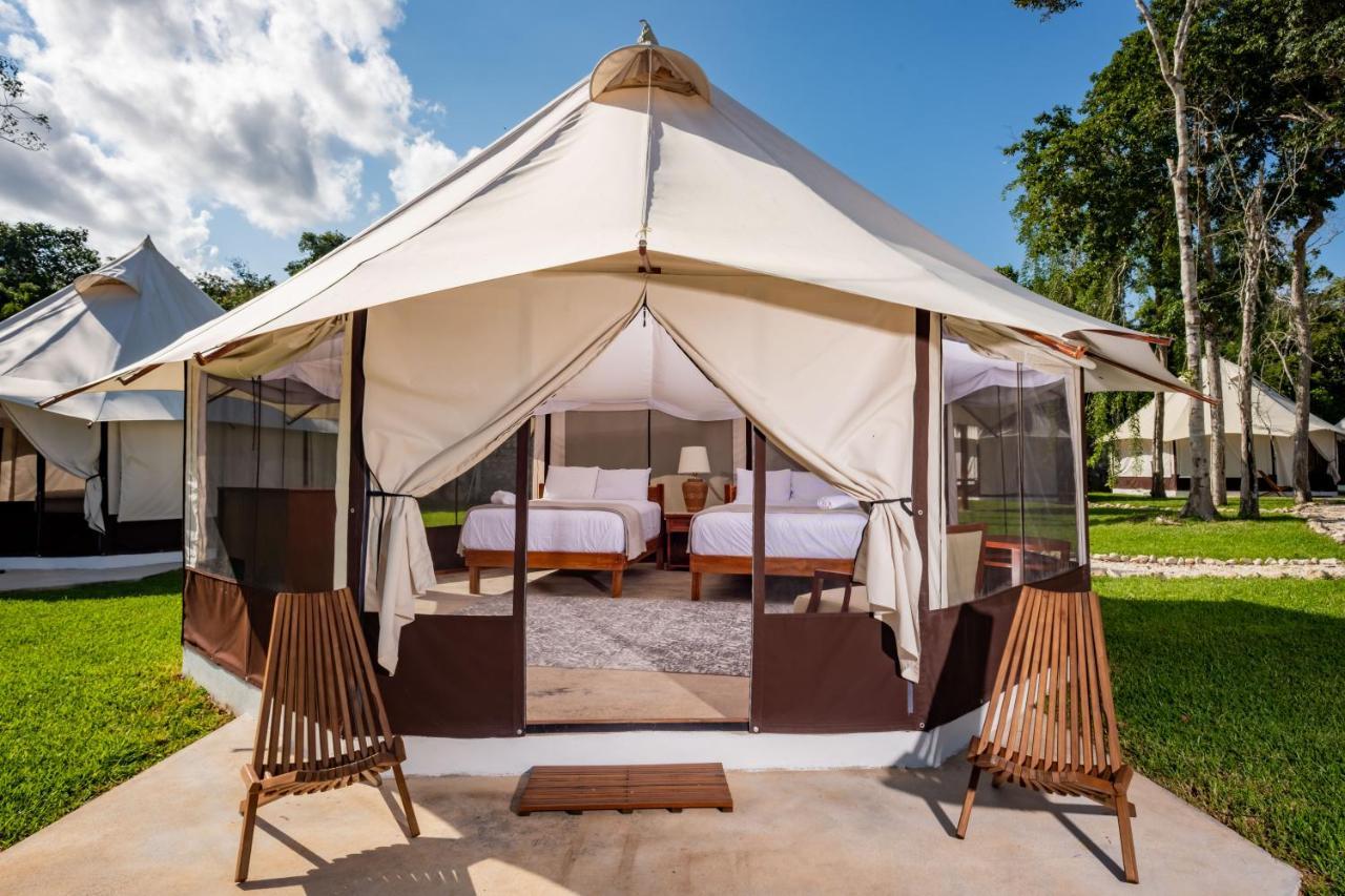 Xakluum Eco Glampings Hotel ปัวร์โตโมเรลอส ภายนอก รูปภาพ