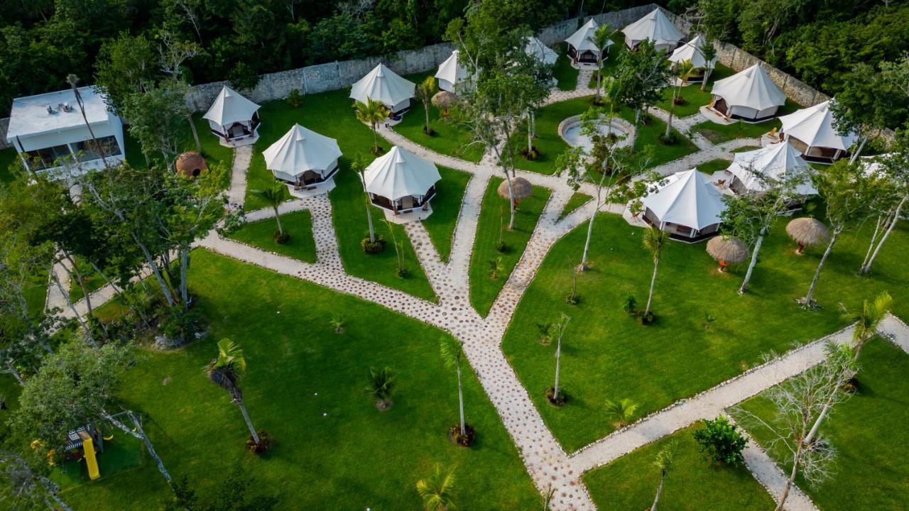 Xakluum Eco Glampings Hotel ปัวร์โตโมเรลอส ภายนอก รูปภาพ