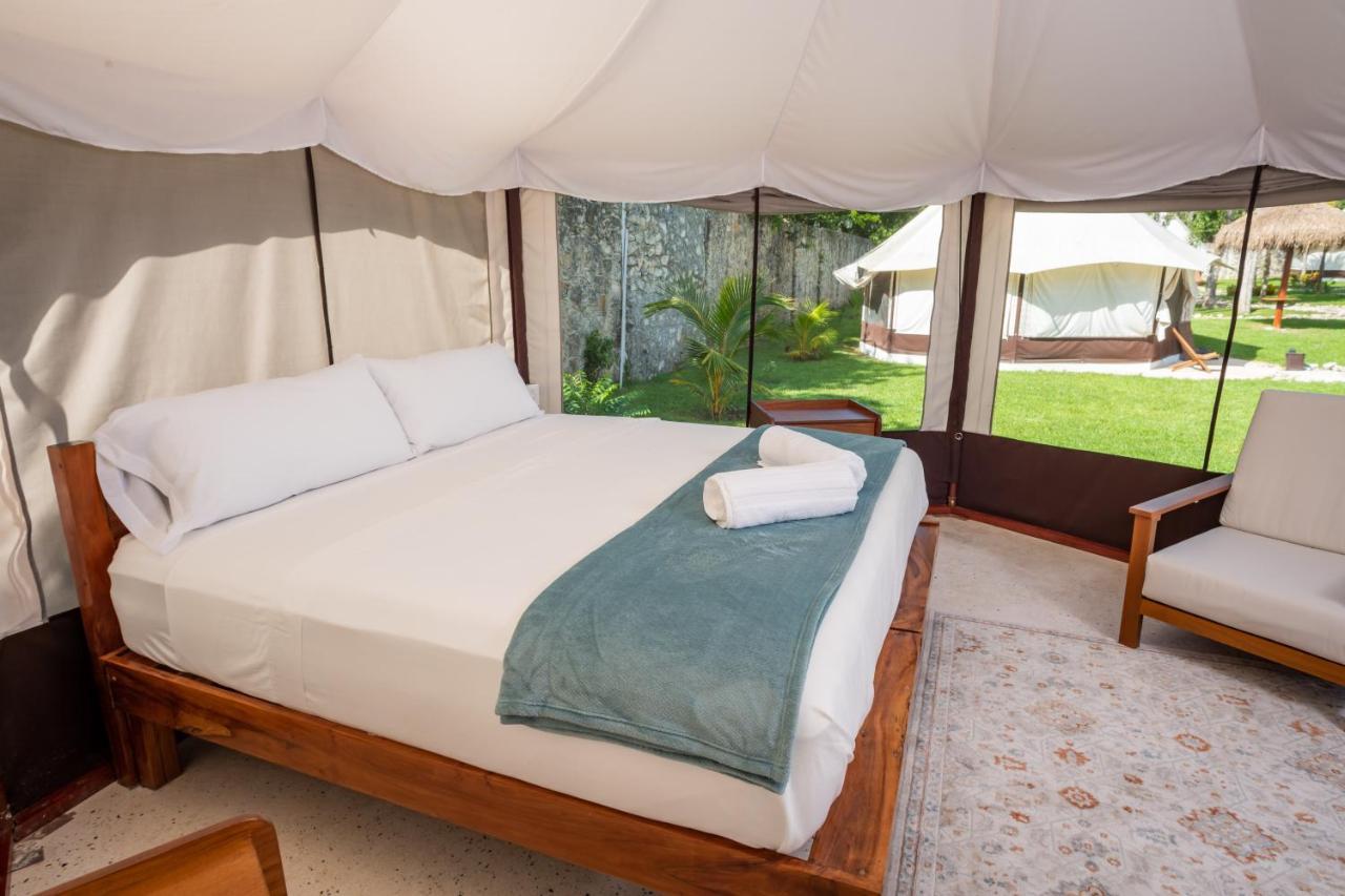 Xakluum Eco Glampings Hotel ปัวร์โตโมเรลอส ภายนอก รูปภาพ