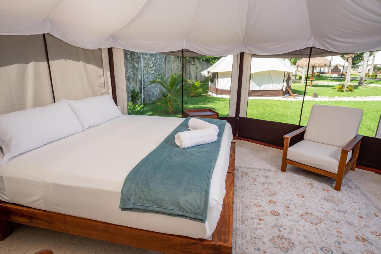 Xakluum Eco Glampings Hotel ปัวร์โตโมเรลอส ภายนอก รูปภาพ