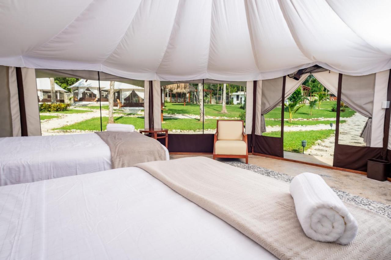 Xakluum Eco Glampings Hotel ปัวร์โตโมเรลอส ภายนอก รูปภาพ