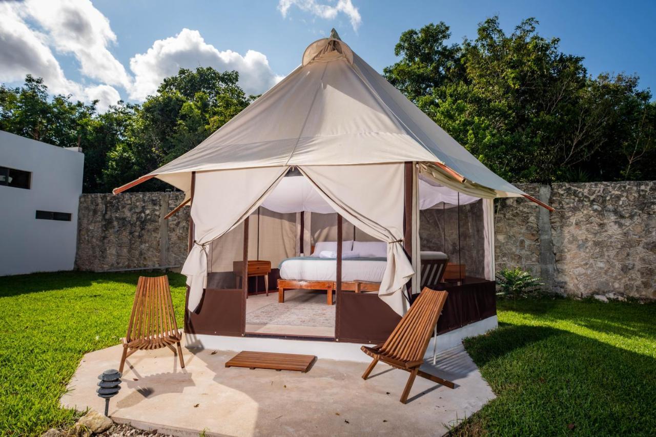 Xakluum Eco Glampings Hotel ปัวร์โตโมเรลอส ภายนอก รูปภาพ