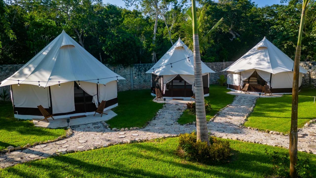 Xakluum Eco Glampings Hotel ปัวร์โตโมเรลอส ภายนอก รูปภาพ