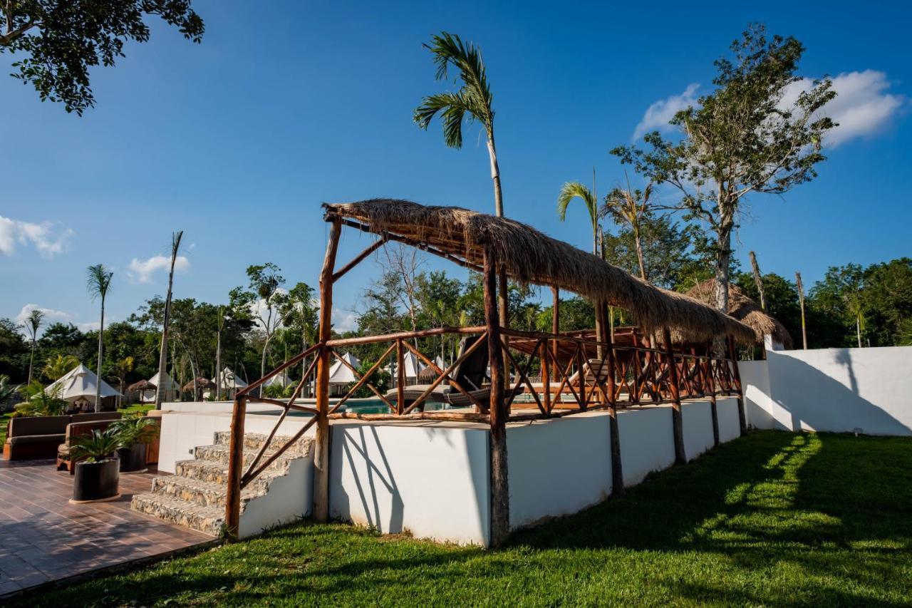 Xakluum Eco Glampings Hotel ปัวร์โตโมเรลอส ภายนอก รูปภาพ