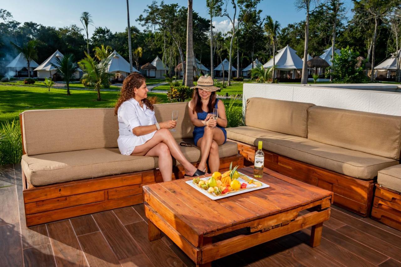 Xakluum Eco Glampings Hotel ปัวร์โตโมเรลอส ภายนอก รูปภาพ