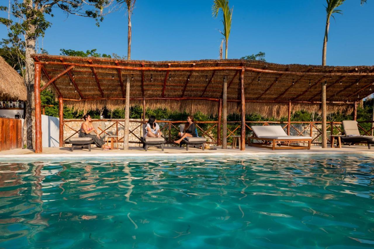 Xakluum Eco Glampings Hotel ปัวร์โตโมเรลอส ภายนอก รูปภาพ