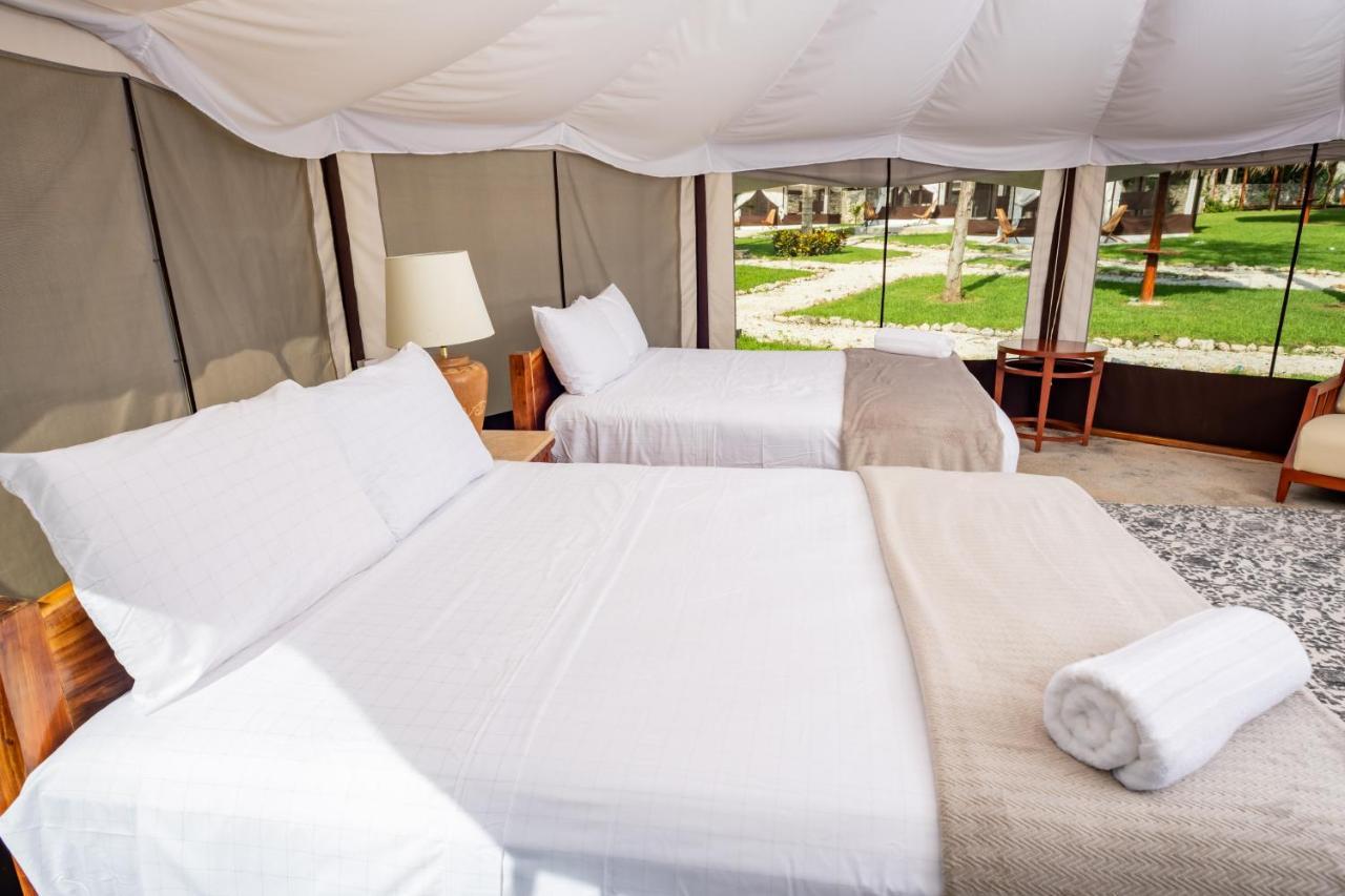 Xakluum Eco Glampings Hotel ปัวร์โตโมเรลอส ภายนอก รูปภาพ