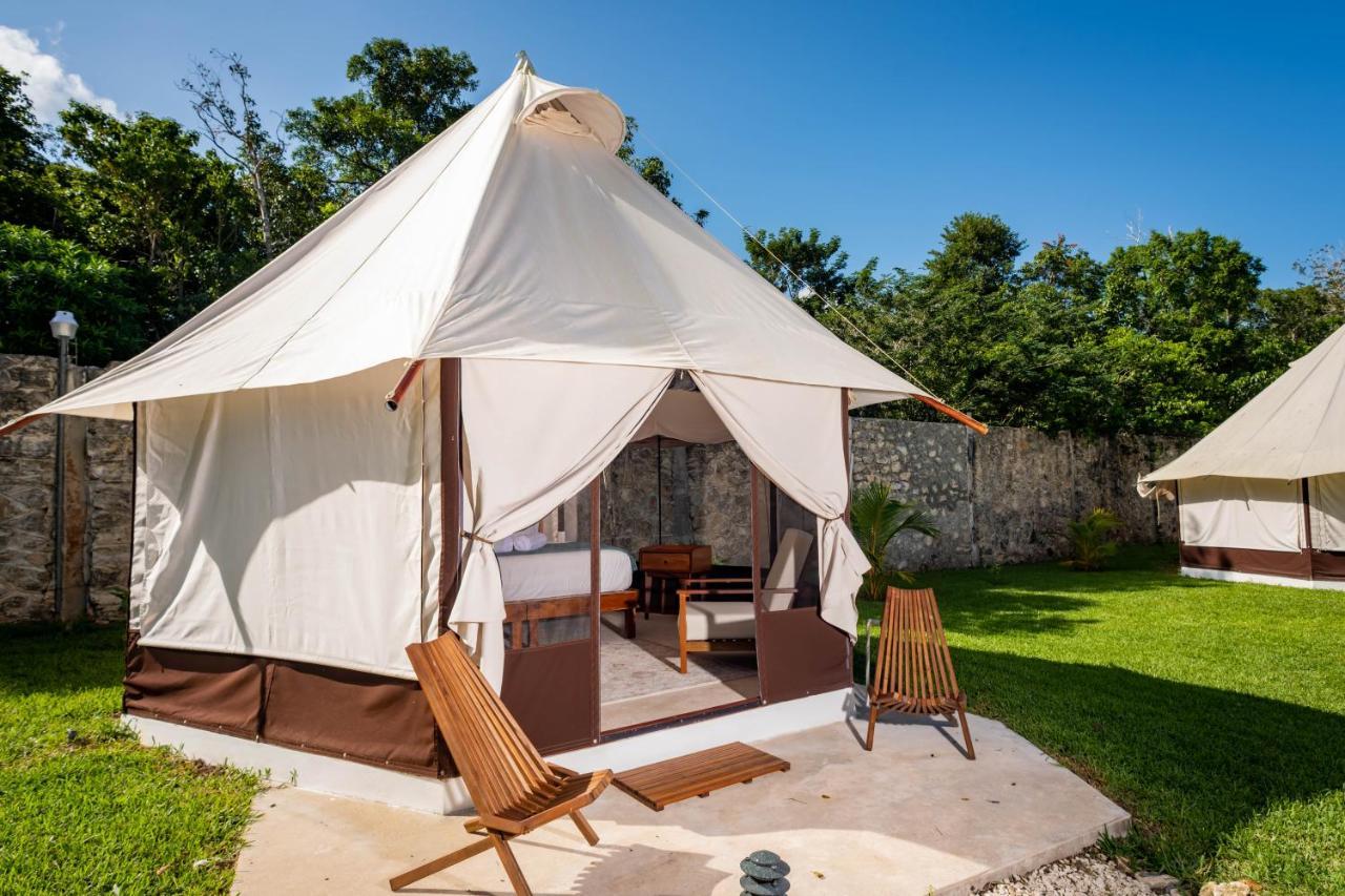 Xakluum Eco Glampings Hotel ปัวร์โตโมเรลอส ภายนอก รูปภาพ