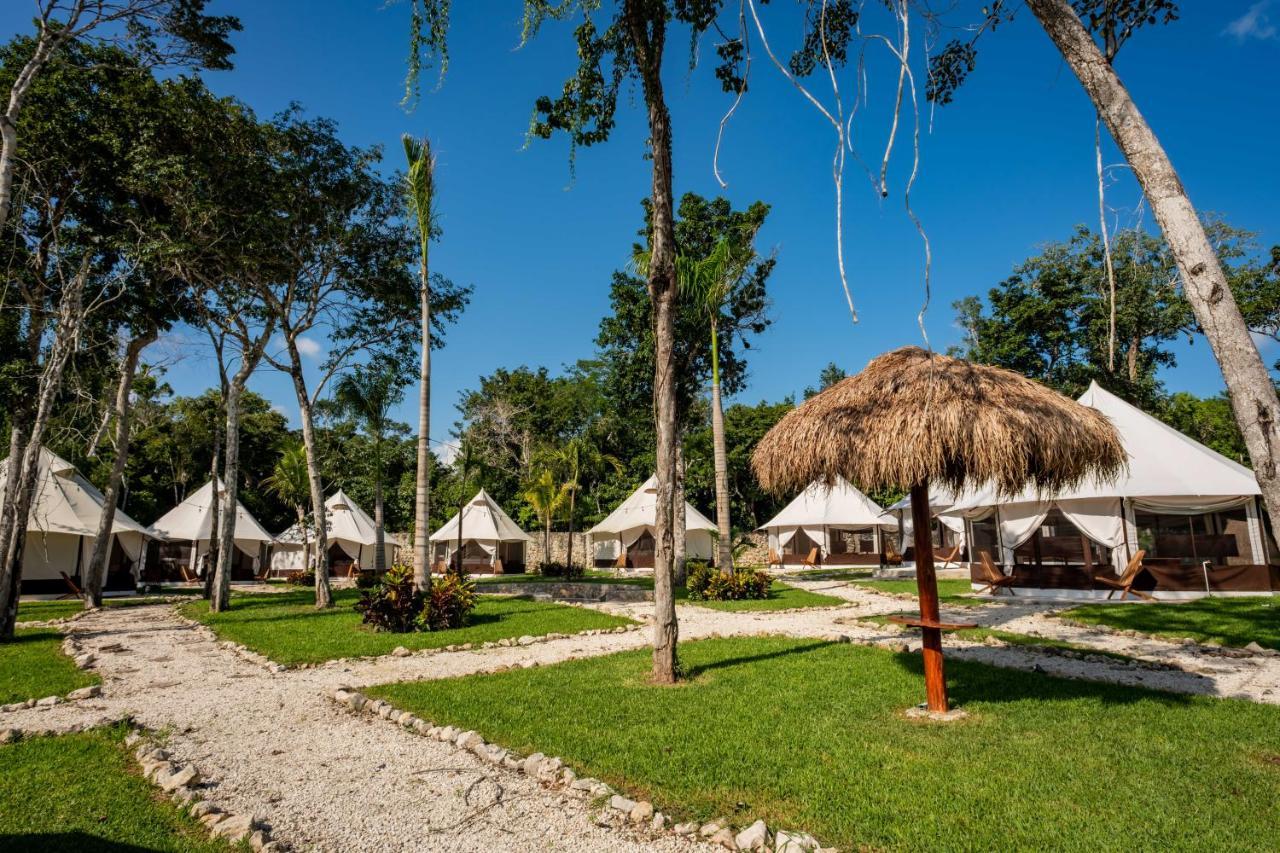 Xakluum Eco Glampings Hotel ปัวร์โตโมเรลอส ภายนอก รูปภาพ