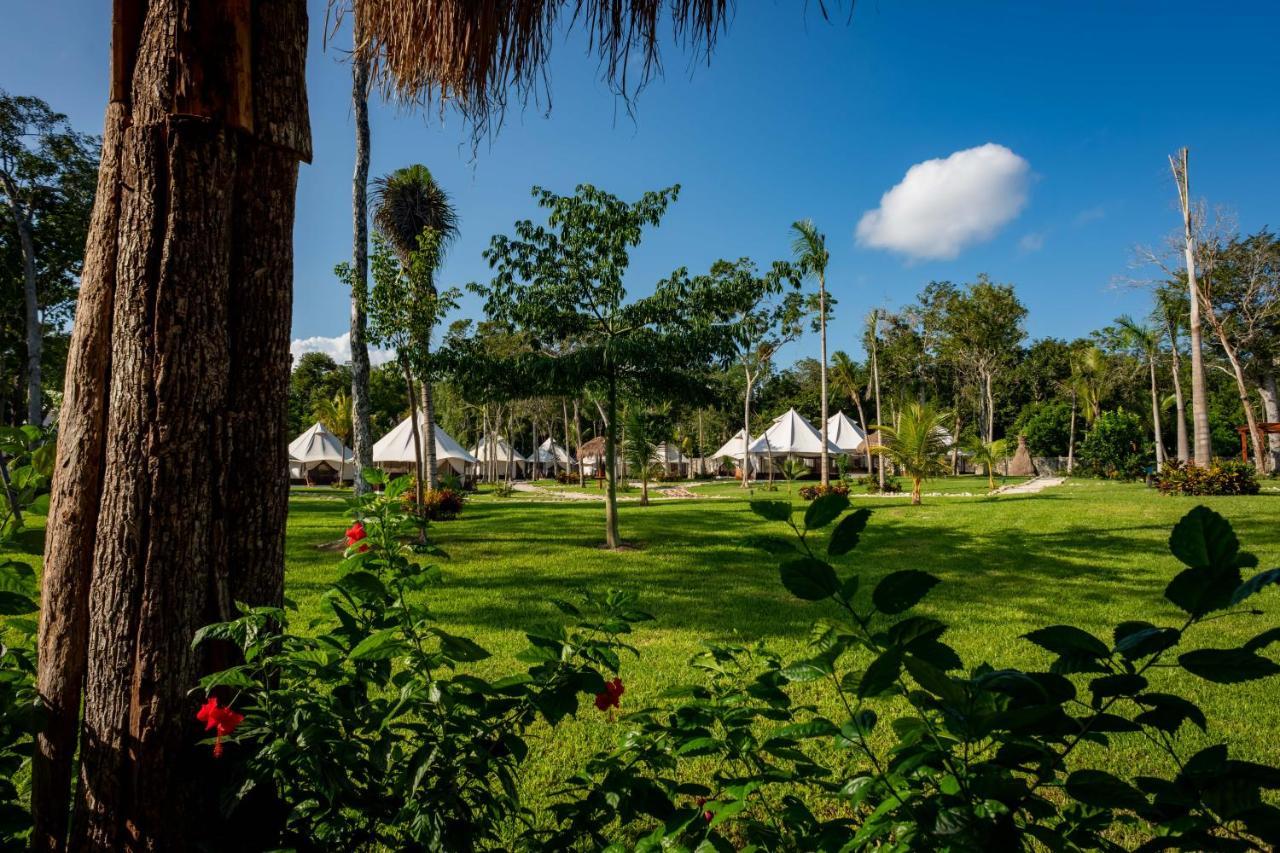 Xakluum Eco Glampings Hotel ปัวร์โตโมเรลอส ภายนอก รูปภาพ