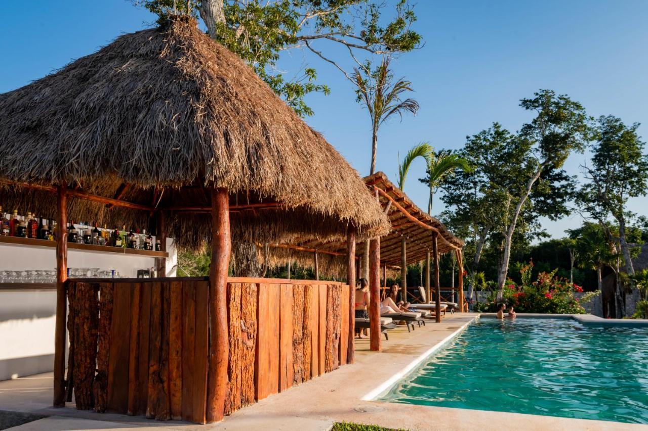 Xakluum Eco Glampings Hotel ปัวร์โตโมเรลอส ภายนอก รูปภาพ