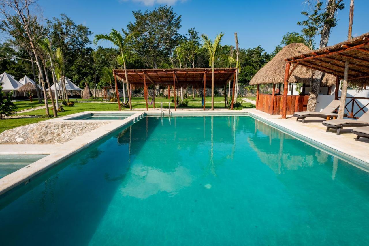 Xakluum Eco Glampings Hotel ปัวร์โตโมเรลอส ภายนอก รูปภาพ