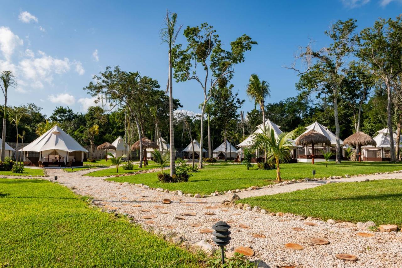 Xakluum Eco Glampings Hotel ปัวร์โตโมเรลอส ภายนอก รูปภาพ
