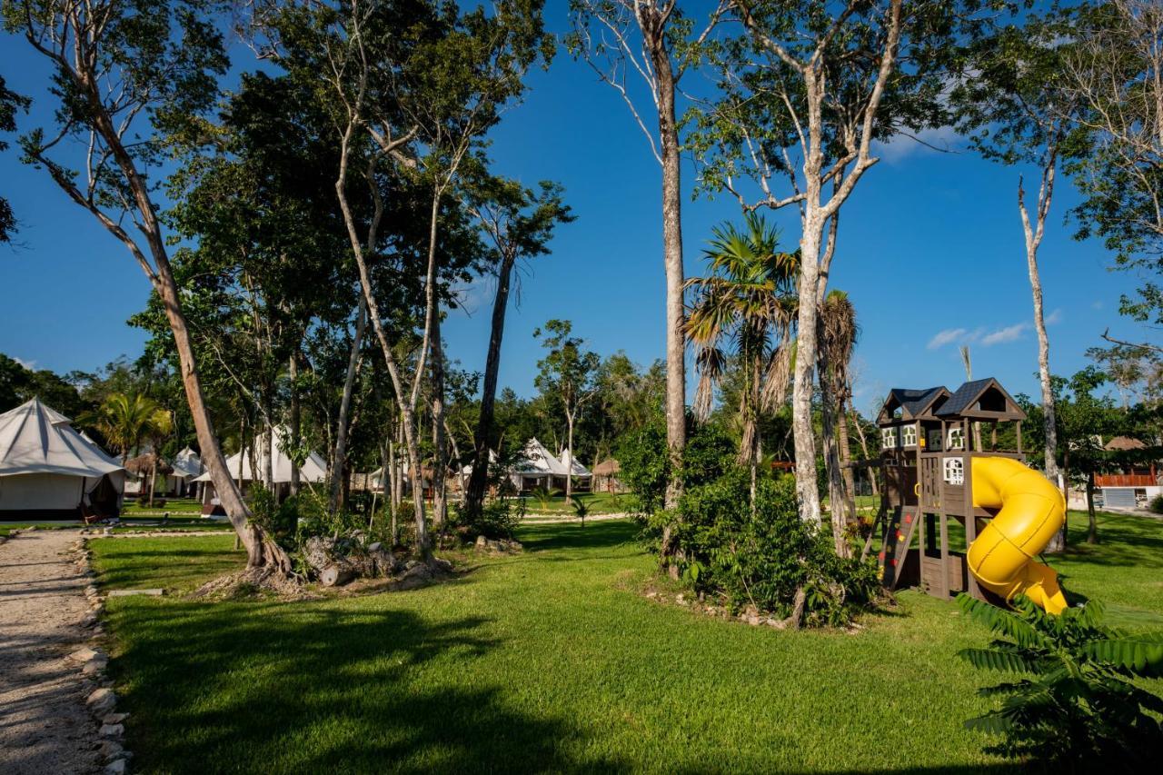Xakluum Eco Glampings Hotel ปัวร์โตโมเรลอส ภายนอก รูปภาพ