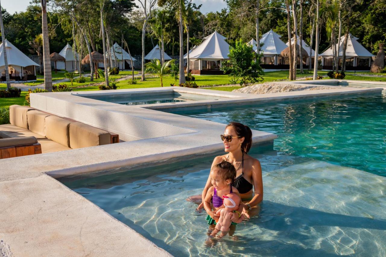 Xakluum Eco Glampings Hotel ปัวร์โตโมเรลอส ภายนอก รูปภาพ