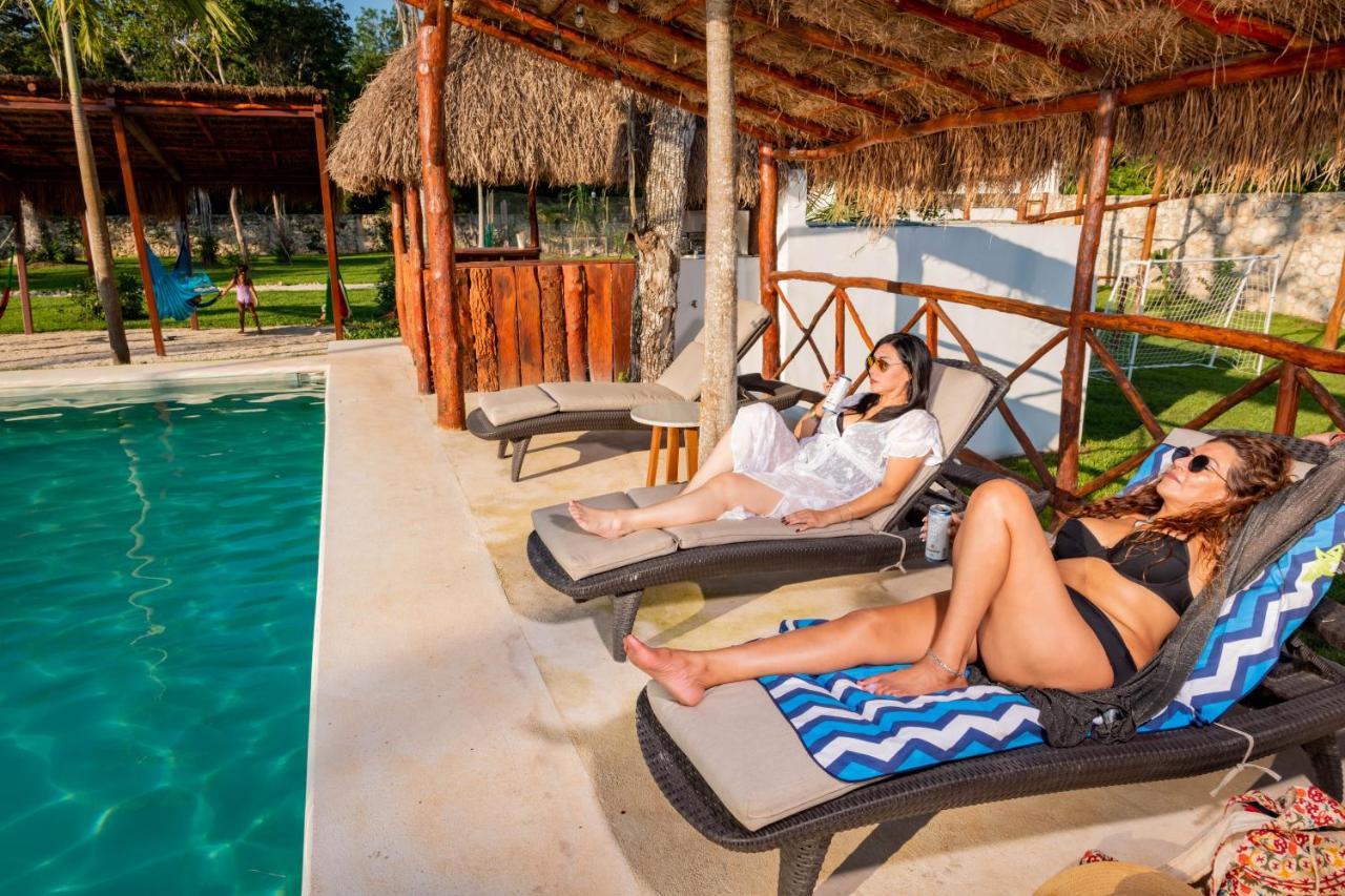 Xakluum Eco Glampings Hotel ปัวร์โตโมเรลอส ภายนอก รูปภาพ