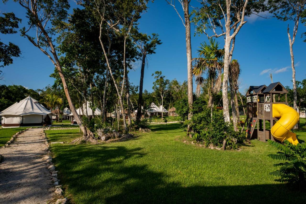 Xakluum Eco Glampings Hotel ปัวร์โตโมเรลอส ภายนอก รูปภาพ