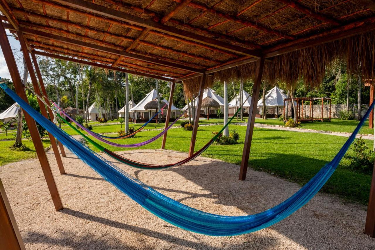 Xakluum Eco Glampings Hotel ปัวร์โตโมเรลอส ภายนอก รูปภาพ