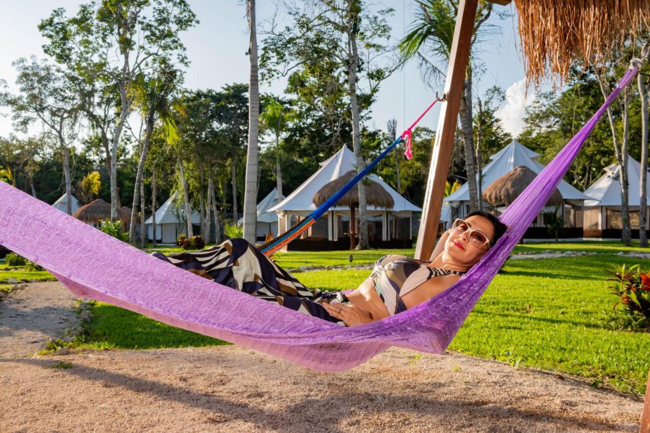 Xakluum Eco Glampings Hotel ปัวร์โตโมเรลอส ภายนอก รูปภาพ