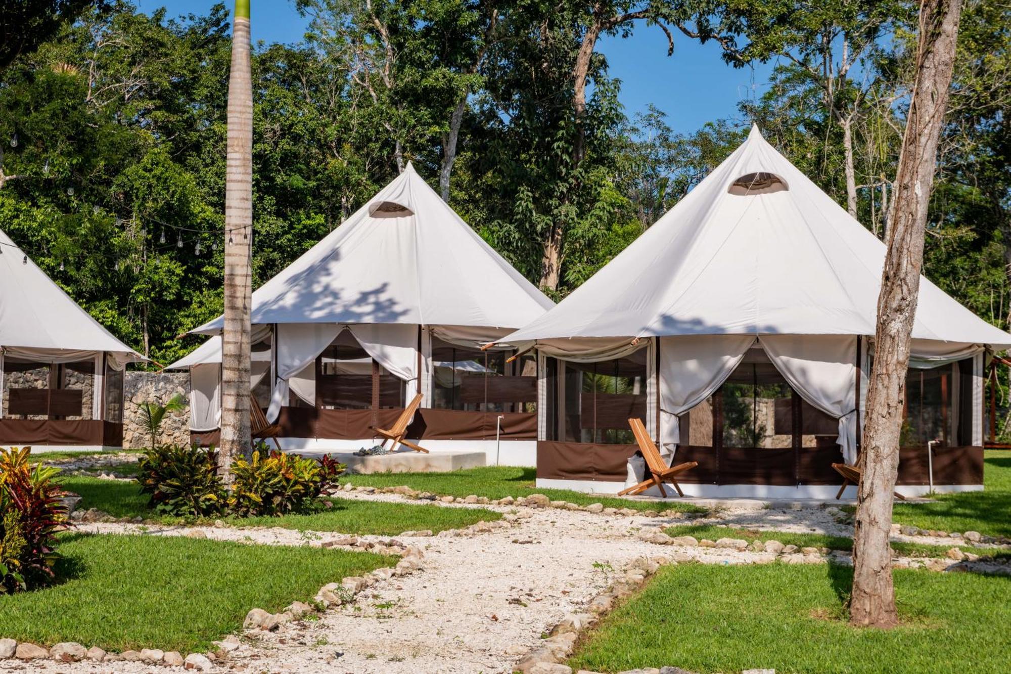 Xakluum Eco Glampings Hotel ปัวร์โตโมเรลอส ภายนอก รูปภาพ